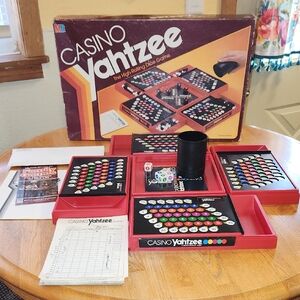 1986 Casino Yahtzee Game
